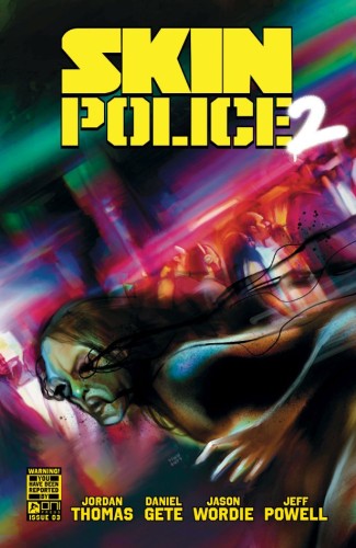 SKIN POLICE 2 #3 (OF 4) CVR B MARTIN SIMMONDS VAR
