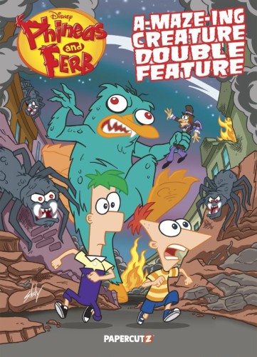 PHINEAS AND FERB A MAZE ING CREATURE DOUBLE FEATURE TP (9781545811948)