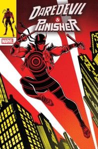 DAREDEVIL/PUNISHER THE DEVILS TRIGGER #1 LUCIANO VECCHIO FROM THE CHAOS A COSTUME VARIANT