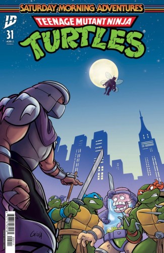 TEENAGE MUTANT NINJA TURTLES SATURDAY MORNING ADVENTURES #31 VARIANT B (CHIOLA )