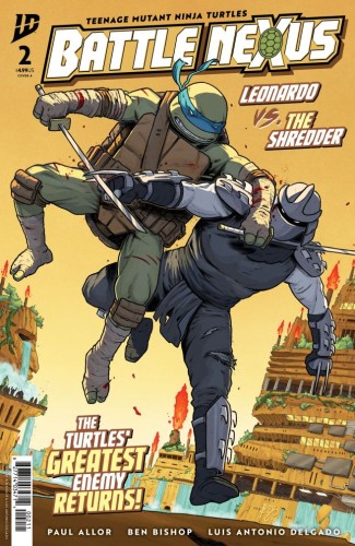 TEENAGE MUTANT NINJA TURTLES BATTLE NEXUS #2 COVER A (BISHOP)