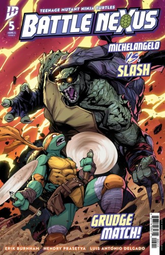 TEENAGE MUTANT NINJA TURTLES BATTLE NEXUS #5 COVER A (PRASETYA)