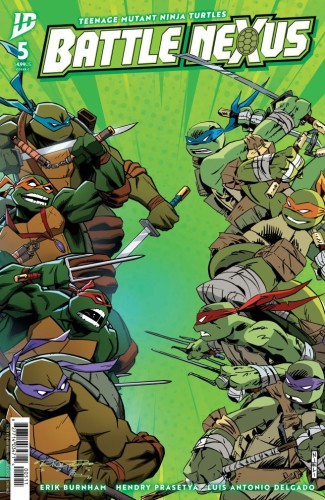 TEENAGE MUTANT NINJA TURTLES BATTLE NEXUS #5 VARIANT C (NIELI & RANDOLPH)