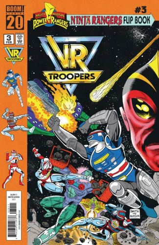 VR TROOPERS/POWER RANGERS FLIPBOOK FACSIMILE EDITION #3 A MAIN (DRESSED, TBD)