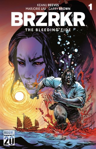 BRZRKR THE BLEEDING TIDE #1 D VARIANT (DRESSED, FOIL, BROWN)