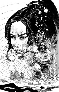 BRZRKR THE BLEEDING TIDE #1 L UNLIMITED VAR (FULL ART, BROWN)