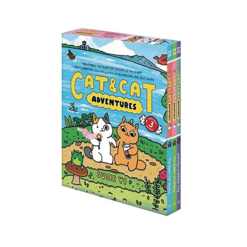 CAT & CAT ADVENTURES 3-BOOK BOX SET TP (9780063459984)