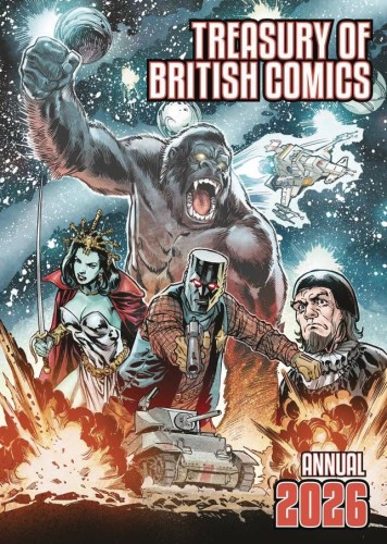 TREASURY OF BRITISH COMICS ANNUAL 2026 HC (9781837867219)