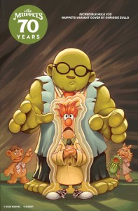 INCREDIBLE HULK #30 CHRISSIE ZULLO MUPPETS VAR