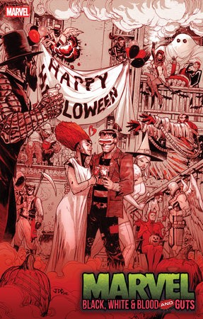 MARVEL BLACK, WHITE & BLOOD AND GUTS #1 JOSHUA CASSARA VAR