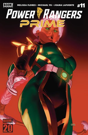 POWER RANGERS PRIME #11 C BOOM 20TH ANNIVERSARY VAR (DRESSED, CLARKE)