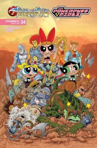 THUNDERCATS THE POWERPUFF GIRLS #4 CVR C CORAN KIZER STONE