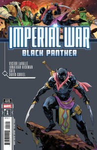 IMPERIAL WAR: BLACK PANTHER #1 FRANCESCO MORTARINO 2ND PRINTING VAR