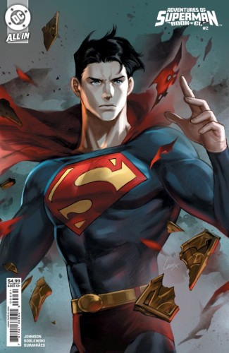 ADVENTURES OF SUPERMAN BOOK OF EL #2 (OF 12) CVR C LESLEY LEIRIX LI CARD STOCK VAR