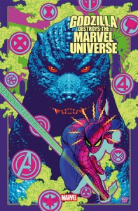 GODZILLA DESTROYS THE MARVEL UNIVERSE #4 ACO VAR