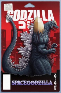 GODZILLA DESTROYS THE MARVEL UNIVERSE #4 JOHN TYLER CHRISTOPHER ACTION FIGURE VAR