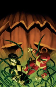 MIGHTY MORPHIN POWER RANGERS HALLOWEEN SPECIAL #1 C VAR (FULL ART, FOIL, MERCADO)
