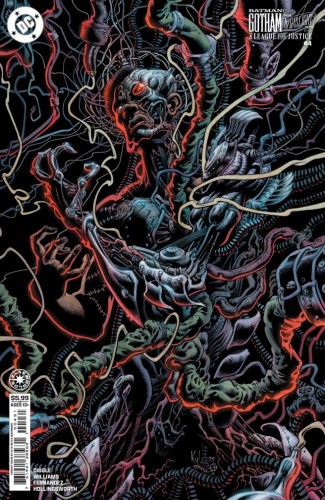 BATMAN GOTHAM BY GASLIGHT A LEAGUE FOR JUSTICE #4 (OF 6) CVR B KYLE HOTZ CARD STOCK VAR