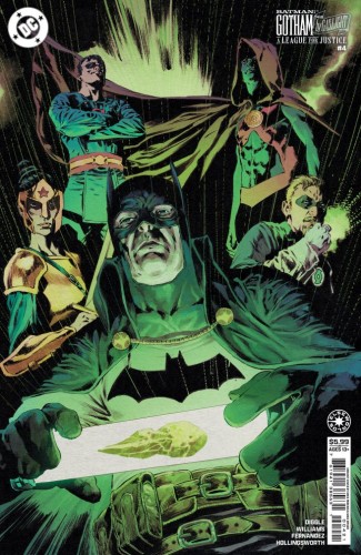 BATMAN GOTHAM BY GASLIGHT A LEAGUE FOR JUSTICE #4 (OF 6) CVR C MIKE PERKINS CARD STOCK VAR