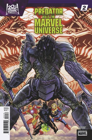 PREDATOR KILLS THE MARVEL UNIVERSE #2 25 COPY INCV DAVID BALDEON VAR