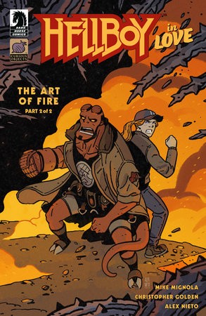 HELLBOY IN LOVE ART OF FIRE #2