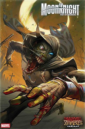 MOON KNIGHT FIST OF KHONSHU #13 IVAN SHAVRIN MARVEL ZOMBIES VAR