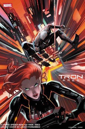 ULTIMATE SPIDER-MAN #22 JAVIER FERNANDEZ TRON: ARES VAR