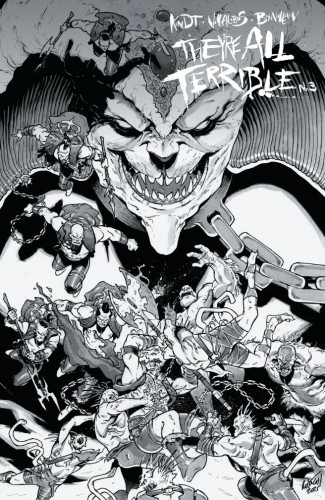 THEYRE ALL TERRIBLE #3 (OF 4) CVR B ROBERT GILL VAR