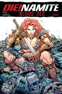 DIE!NAMITE BLOOD RED #3 CVR D WILL ROBSON VAR