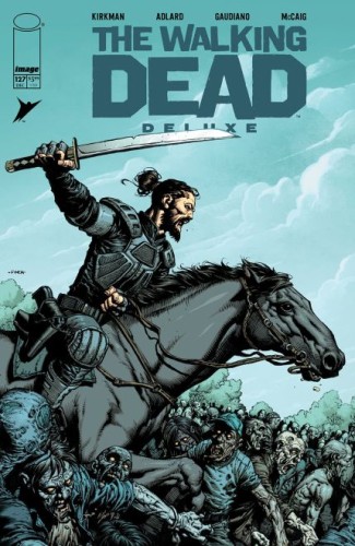 WALKING DEAD DELUXE #127 CVR A DAVID FINCH & DAVE MCCAIG