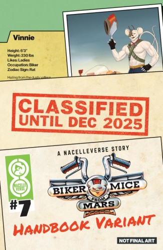 BIKER MICE FROM MARS (2025) #7 CVR B DOTUN AKANDE HANDBOOK VAR