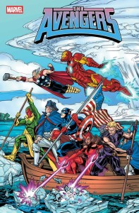 AVENGERS #33 CHAD HARDIN 250TH HOMAGE VAR