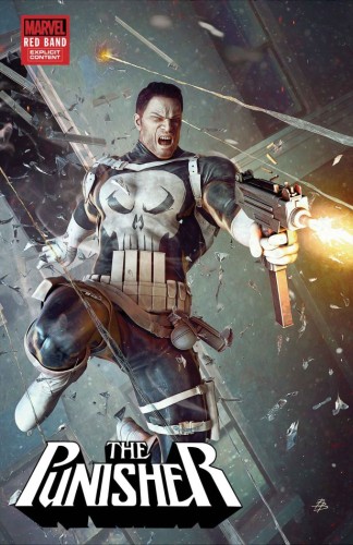 PUNISHER: RED BAND #4 25 COPY BJORN BARENDS VAR [POLYBAGGED]