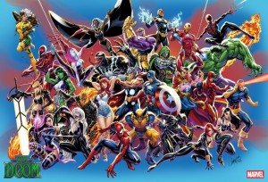 THE WILL OF DOOM #1 J SCOTT CAMPBELL WRAPAROUND VAR
