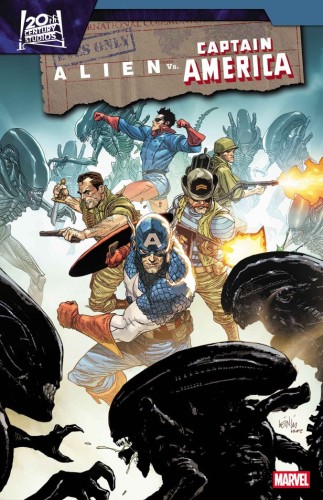 ALIEN VS CAPTAIN AMERICA #2