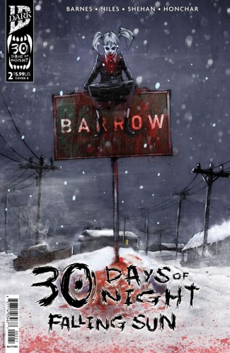 30 DAYS OF NIGHT: FALLING SUN #2 VAR B (DAMIEN WORM)