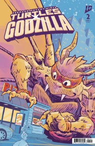 TEENAGE MUTANT NINJA TURTLES X GODZILLA #2 VAR B (BA)
