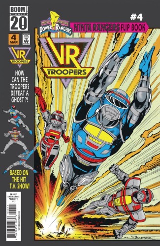 VR TROOPERS/POWER RANGERS FLIPBOOK FACSIMILE EDITION #4 A MAIN (DRESSED, SMITH)