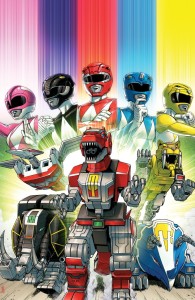 MIGHTY MORPHIN POWER RANGERS: ZORD QUEST #1 B VAR (DRESSED, COLLER)