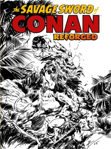 SAVAGE SWORD OF CONAN REFORGED #1 (OF 4) CVR D ROBERTO DE LA TORRE INKS VAR