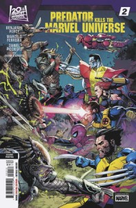 PREDATOR KILLS THE MARVEL UNIVERSE #2 LEINIL YU 2ND PRINTING VAR