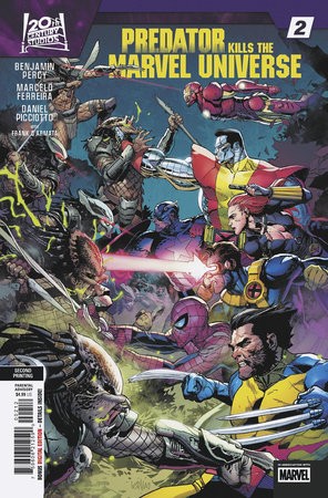 PREDATOR KILLS THE MARVEL UNIVERSE #2 LEINIL YU 2ND PRINTING VAR