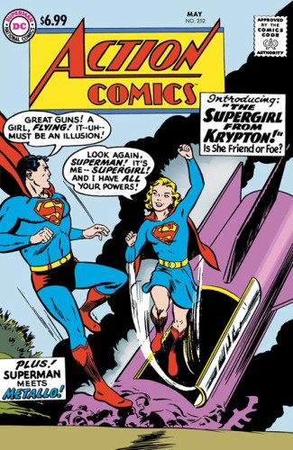 ACTION COMICS #252 FACSIMILE EDITION CVR B CURT SWAN FOIL VAR