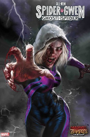 ALL-NEW SPIDER-GWEN THE GHOST-SPIDER #3 LUCIO PARRILLO MARVEL ZOMBIES VAR