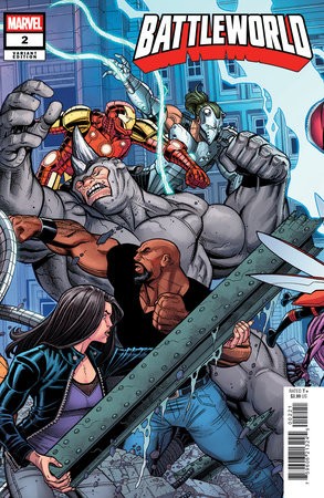 BATTLEWORLD #2 NICK BRADSHAW 5-PART CONNECTING VAR B
