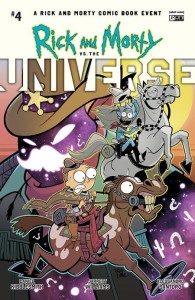 RICK AND MORTY VS THE UNIVERSE #4 (OF 4) CVR B TROY LITTLE VAR