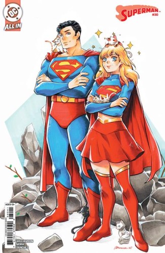 SUPERMAN #30 CVR F INC 1:25 SAOWEE CARD STOCK VAR