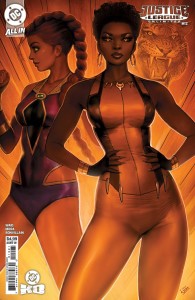 JUSTICE LEAGUE UNLIMITED #12 CVR B NATHAN SZERDY CARD STOCK VAR (DC K.O.)