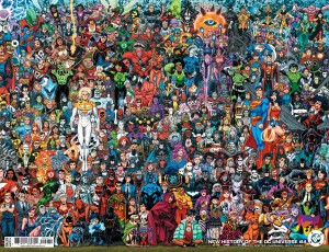 NEW HISTORY OF THE DC UNIVERSE #4 (OF 4) CVR D SCOTT KOBLISH LEGACY CARD STOCK VAR