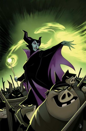 DISNEY VILLAINS MALEFICENT #1 CVR G ROBERT QUINN LTD VIRGIN VAR